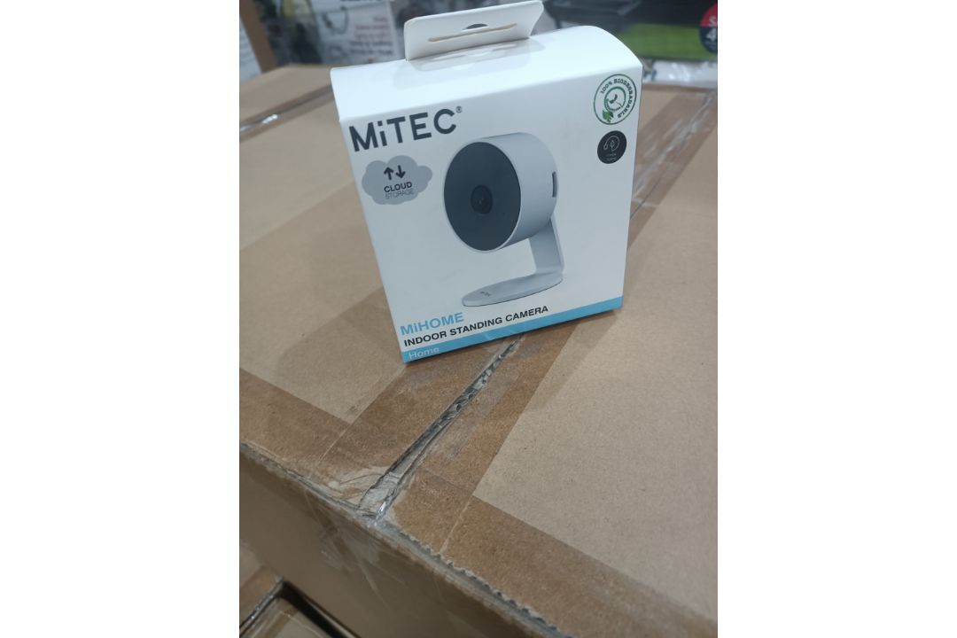 3 x BRAND NEW MiTEC MIVIEW Tuya Indoor Camera - Night Vison, WiFi Connection, 2K Resolution. Keep an - Image 1 of 5