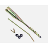 Box of 12 x Brand New Washing Line Spike, Screw In Ground Spike Base Rotary Airer/Parasol holder,