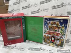 12 X BRAND NEW KONSTMSIDE LED LIGHT UP CHRISTMAS BOOKS (LOC: 18.10.-AA9362)