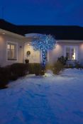 12 X BRAND NEW KONSTSMIDE 120 LED CHRISTMAS LIGHT SETS BLUE (LOC: 25.10.-AA9079)