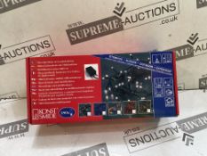 15x Konstsmide 2084 - String lighting - 180 lamps microlight - speed controller - 716 cm - 24V - for