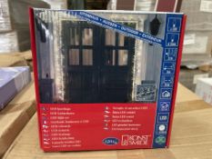 12 X BRAND NEW KONSTSMIDE 320 LED CHRISTMAS LIGHT SETS (LOC: 20.19-AA9439)