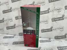 12 X BRAND NEW KONSTSMIDE ILLUMANTIVE DECORATIVE LED CHRISTMAS TREES 0.3M (LOC: 18.10.-AA9359)