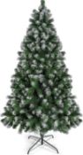 3 X BRAND NEW Prextex 1.8M White Christmas Tree - Artificial Canadian Fir Small Christmas Trees w/