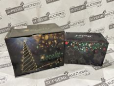 15 X BRAND NEW SETS OF ASSORTED CHRISTMAS LIGHTS IN VARIOUS DESIGNS AND SIZES (LOC: 20.1-AA1294)