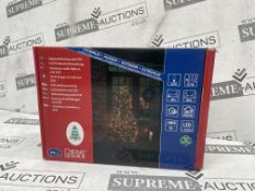 12 X BRAND NEW KONSTSMIDE 270 LED CHRISTMAS CANDLE LIGHT SETS (LOC: 25.10.-AA9080)