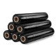 12 x Boxes of 6 rolls per Box of Black Pallet Stretch Wrap SW-BK-420-750-S_SNT 400mm x 20mu, - Image 4 of 4