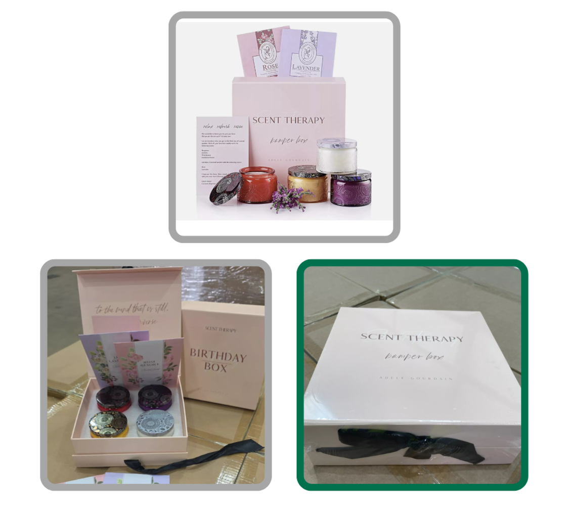 Pallets & Trade Lots of Brand New Luxury Candle Gift Sets - Delivery Available!