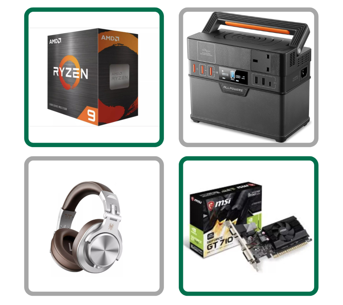 Premium Tech Liquidation Sale Including: Power Banks, Sound Bars, Computer Tech, Ear Phones, TVs, Motherboards, USB Devices & Much More!
