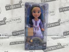20 X BRAND NEW DISNEY ASHA WISH COLLECTABLE DOLLS (LOC: 41.17-aa8551)