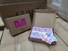 18 X NEW & BOXED PAPER JUNKIE SETS OF 48 MAKE YOUR OWN GREETING CARD SETS. RRP £14.99 EACH (LOC: