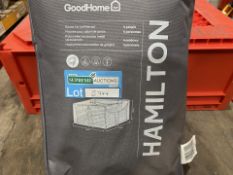 BRAND NEW HAMILTON COVER FOR COFFEE SET, 4 PEOPLE 136X156X80CM (LOC: R33.4-B744 - 1P)