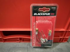 6 X BRAND NEW BLACKSPUR BICYCLE PUMP ACCESSORIES SET (LOC: R27.4-B64 - 1P)