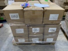 150 X BLUE PANDA BLANK SILICONE WRISTBANDS, ASSORTED COLOURS (LOC: 17.17-MNL37 - 1P)