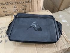 20 X BRAND NEW MOUNTS LEGENDEERING DIAPER SERIES BLACK HOLDER BAGS (LOC: 22.4-AA457 - 1P)