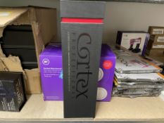 2 X BRAND NEW CORTEX INTERNATIONAL PROFESSIONAL 1 1/4 INCH CERAMIC ARGAN INFUSION STEAMLINER VAPOR