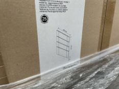 22 X BRAND NEW ALPINIA TONGUE AND GROOVE MATT WHITE DRAWER FRONTS PACKS OF 4 715 X 497 X 18MM (