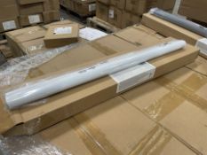 20 X BRAND NEW PREMIUM WHITE COATED THERMAL ROLLER BLINDS 66 X 150CM (LOC: 22.1-AA217 - 2P)