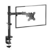Boxed Monitor Mount with Desk Clamp - Black (LOC: SR5(2.4)-VB332 - 1P)