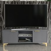 Boxed Tabori Unfinished TV Stand for TVs up to 48" (LOC: SR6(5.2)-XL425)