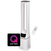 Boxed Russell Hobbs Rhbldl12 10 Speed Bladeless Fan In White (LOC: SR6(5.3)-XL427)