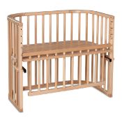 Boxed babybay Maxi Comfort Plus co-sleeper Natural Varnish (LOC: SR6(5.4)-XL430)