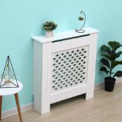 Boxed Guevara Radiator Cover 82cm H x 78cm W x 19cm D (LOC: SR6(6.6)-XL461)