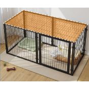 Boxed Heavy Duty Large Dog Crate, 48" Dog Kennel For Small Medium Dogs,Puppy Dog Playpen, Pet