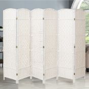 Boxed Preston 170cm H Foldable Room Divider Privacy Screen for Home – Sturdy, Portable, and Stable