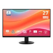 Boxed MSI PRO MP272L 27 IPS FHD 100Hz 1ms HDMI Monitor (LOC: RS1.4-MO259 - 1P)