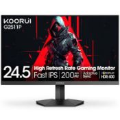 Boxed Koorui 25E3A computer monitor 62.2 cm (24.5") 1920 x 1080 pixels Full HD Black (LOC: RS1.5-