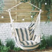 Boxed Outdoor Hanging Chair - Blue (LOC: SR5(2.1)-SK590 - 1P)