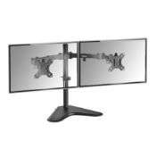 Boxed Dual Arm Desk Mount with Stand (LOC: SR3(5.8)-EP177 - 1P)