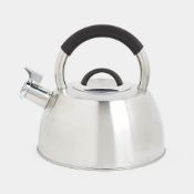 Boxed Stove Top Kettle Stainless Steel - Silver (LOC: SR3(2.3)-DW504 - SP)