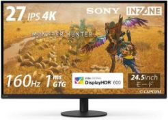 Boxed Sony INZONE M9 II | 27" 4K 160 Hz IPS Gaming Monitor (LOC: SR4L-MO434 - 1P)