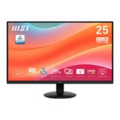 Boxed MSI PRO 25" FHD 100hz Adaptive Sync IPS Business & Productivity Class Monitor (LOC: SR4L-MO382