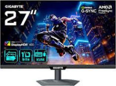 Boxed Gigabyte M27UP 27” 4K UHD Gaming Monitor - Dual Mode (4K 160Hz or FHD 320Hz), 3840 x 2160. RRP