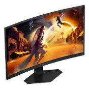 AOC G4 C27G4ZXE 27" 280Hz Full HD 0.3ms Curved Gaming Monitor. RRP £290.00. (LOC: SR4L-MO413 - 1P)
