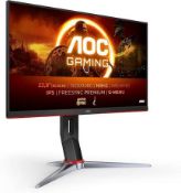Boxed AOC 24G2SP/BK 24 inch FHD Gaming Monitor 165Hz, IPS Panel, 4ms GtG, FreeSync Premium, G-