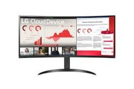 Boxed LG 34" WQHD All-in-One Thin Client - 34CR650N-6N. RRP £275.00. (LOC: SR4L-MO389 - 1P)