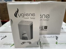 12 x Freshness Forever, Hand Foam Soap Dispensers, with fixtures and fittings included, lasts up