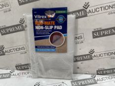 32 X BRAND NEW VITREX RUG MATE NON SLIP PADS 53.3 X 106.6CM RRP £11 EACH (LOC: 41.2-AA6465 - 1P)