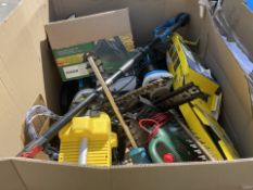 LARGE BOX PALLET TO CONTAIN A QUANTITY OF ASSORTED GOODS FROM A MAJOR DIY SUPPLIER INCLUDING KARCHER