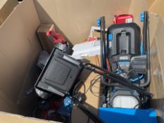 LARGE BOX PALLET TO CONTAIN A QUANTITY OF ASSORTED GOODS FROM A MAJOR DIY SUPPLIER INCLUDING