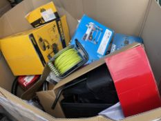 LARGE BOX PALLET TO CONTAIN A QUANTITY OF ASSORTED GOODS FROM A MAJOR DIY SUPPLIER INCLUDING ERBAUER