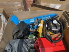 LARGE BOX PALLET TO CONTAIN A QUANTITY OF ASSORTED GOODS FROM A MAJOR DIY SUPPLIER INCLUDING