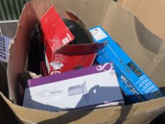 LARGE BOX PALLET TO CONTAIN A QUANTITY OF ASSORTED GOODS FROM A MAJOR DIY SUPPLIER INCLUDING