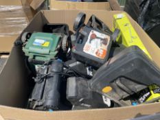LARGE BOX PALLET TO CONTAIN A QUANTITY OF ASSORTED GOODS FROM A MAJOR DIY SUPPLIER INCLUDING