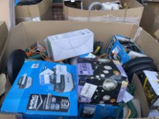 LARGE BOX PALLET TO CONTAIN A QUANTITY OF ASSORTED GOODS FROM A MAJOR DIY SUPPLIER INCLUDING