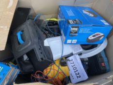 LARGE BOX PALLET TO CONTAIN A QUANTITY OF ASSORTED GOODS FROM A MAJOR DIY SUPPLIER INCLUDING BOSH